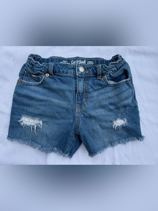 Cat & Jack Other - Cat & Jack Classic Blue Distressed Shorts
